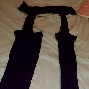 Mock garter tights by Snag Tights
